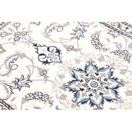 Tappeto Nain Kashmar Persia beige grigio 88x143