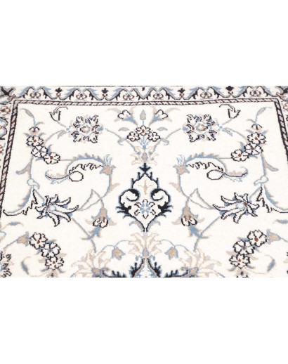Tappeto Nain Kashmar Persia beige grigio 88x143