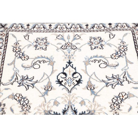 Tappeto Nain Kashmar Persia beige grigio 88x143