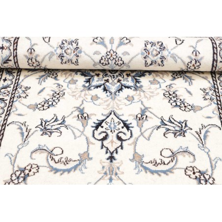 Tappeto Nain Kashmar Persia beige grigio 88x143