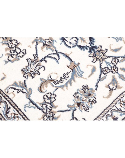 Tappeto Nain Kashmar Persia beige grigio 90x133