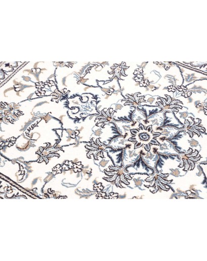Tappeto Nain Kashmar Persia beige grigio 90x133