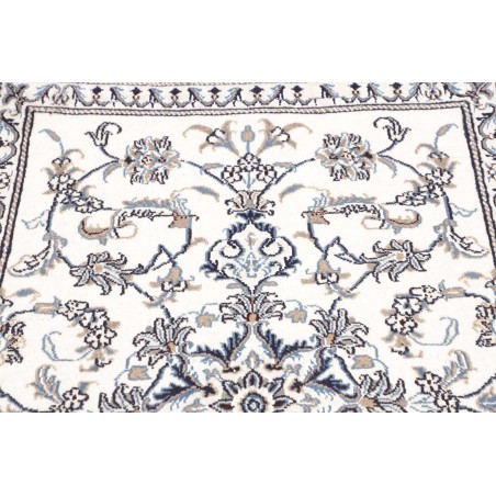 Tappeto Nain Kashmar Persia beige grigio 90x133