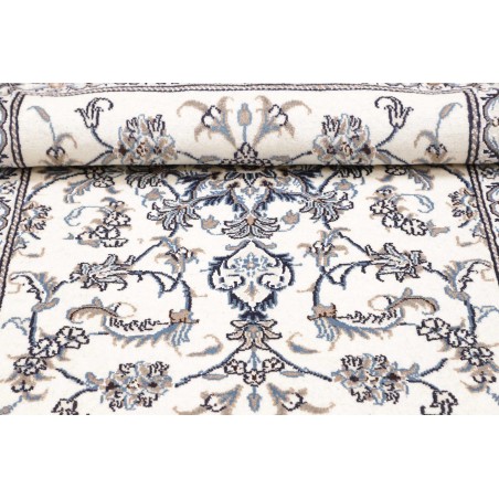 Tappeto Nain Kashmar Persia beige grigio 90x133