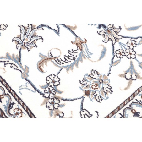 Tappeto Nain Kashmar Persia beige grigio 88x140