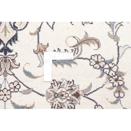 Tappeto Nain Kashmar Persia beige grigio 88x140