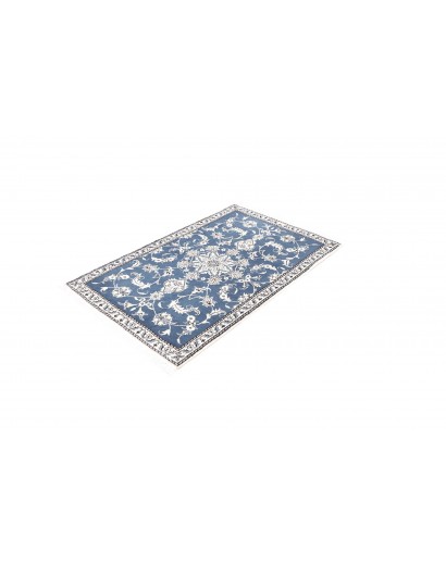 Tappeto Nain Kashmar Persia grigio beige 90x138