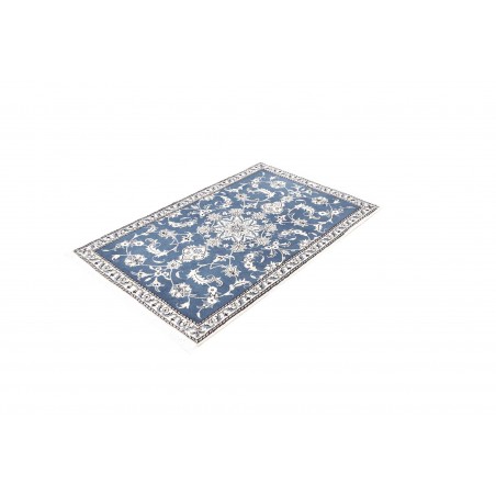 Tappeto Nain Kashmar Persia grigio beige 90x138