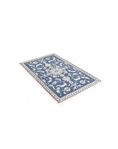 Tappeto Nain Kashmar Persia grigio beige 90x138
