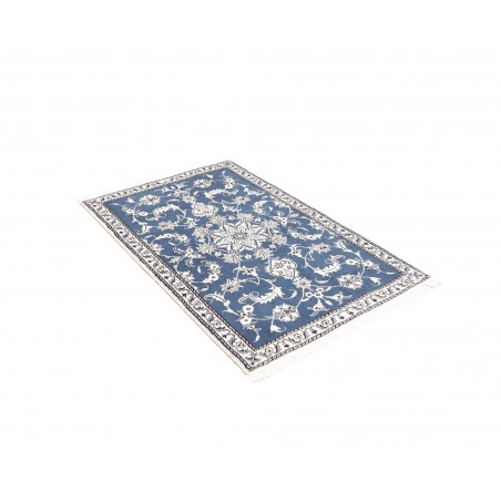 Tappeto Nain Kashmar Persia grigio beige 90x138