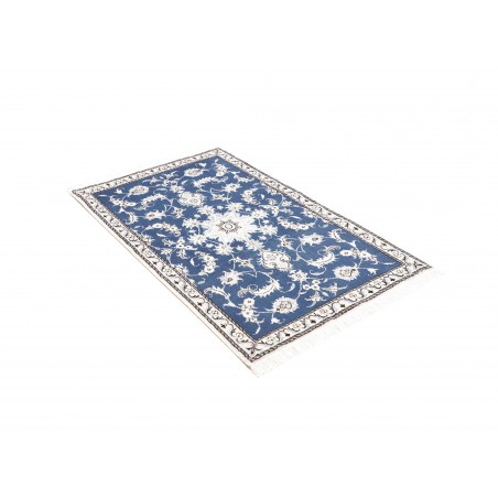 Tappeto Nain Kashmar Persia blu 88x140