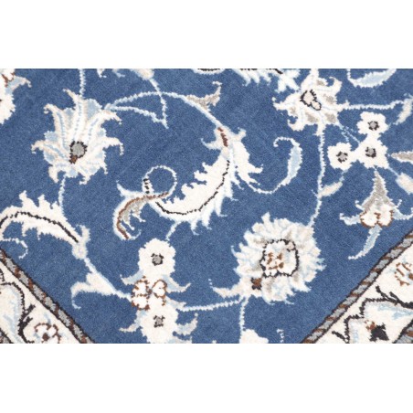 Tappeto Nain Kashmar Persia blu 88x140