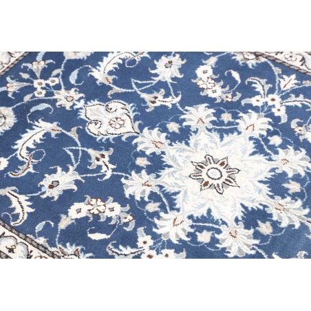 Tappeto Nain Kashmar Persia blu 88x140