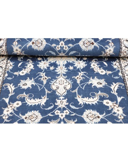 Tappeto Nain Kashmar Persia blu 88x140
