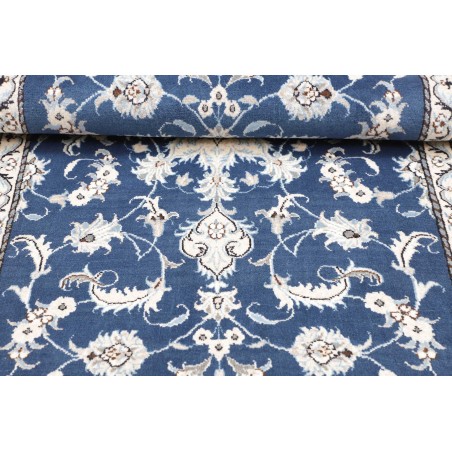 Tappeto Nain Kashmar Persia blu 88x140