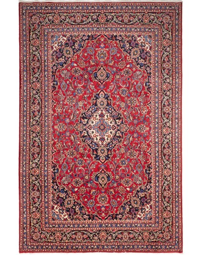 Tappeto Kashmar Persia marrone giallo 196x301