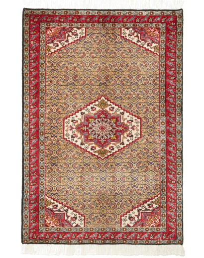 Tappeto Ardabil Persia marrone grigio 72x105