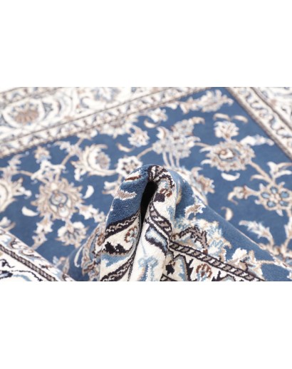 Tappeto Nain Kashmar Persia bianco grigio 192x212