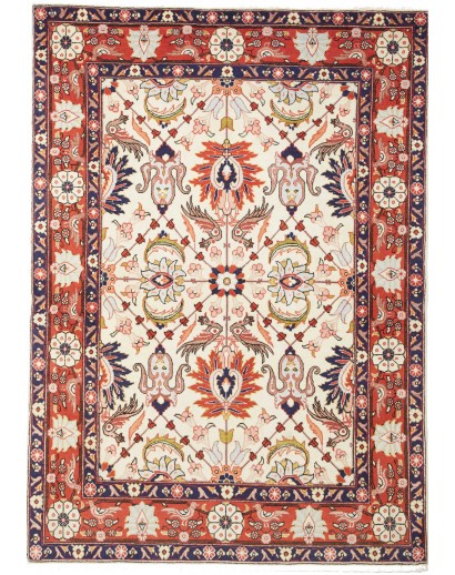 Tappeto Varamin Persia giallo marrone 110x150