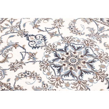 Tappeto Nain Kashmar Persia beige azzurro 88x142
