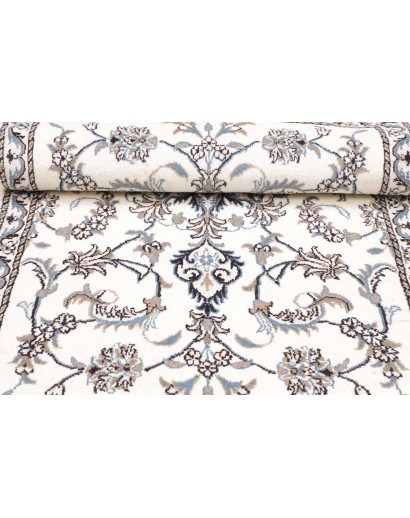 Tappeto Nain Kashmar Persia beige azzurro 88x142