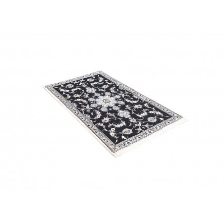 Tappeto Nain Kashmar Persia grigio 90x138