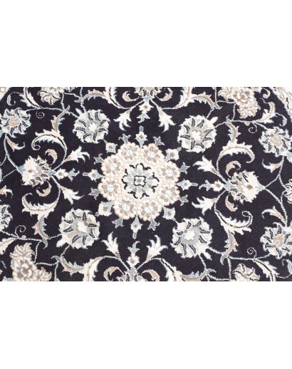 Tappeto Nain Kashmar Persia grigio 130x134
