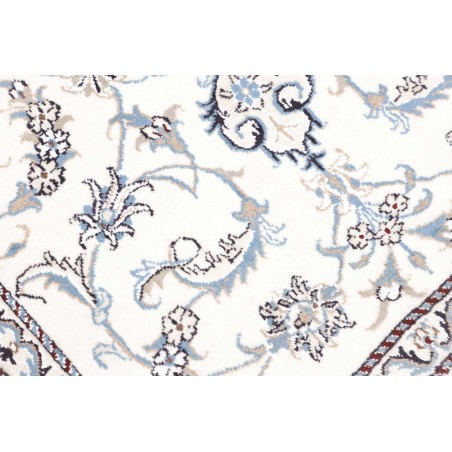Tappeto Nain Kashmar Persia beige azzurro 90x133