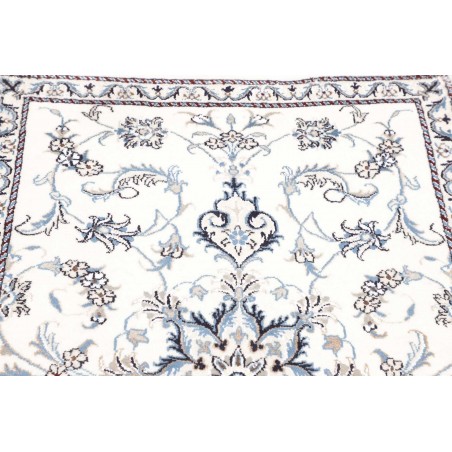 Tappeto Nain Kashmar Persia beige azzurro 90x133
