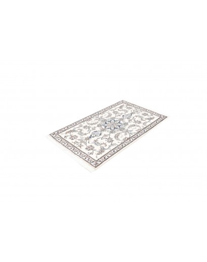Tappeto Nain Kashmar Persia beige grigio 86x138