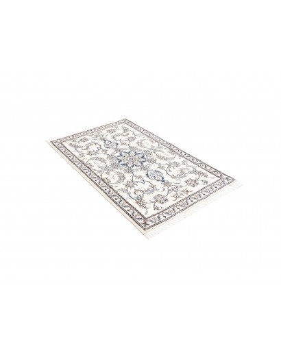 Tappeto Nain Kashmar Persia beige grigio 86x138