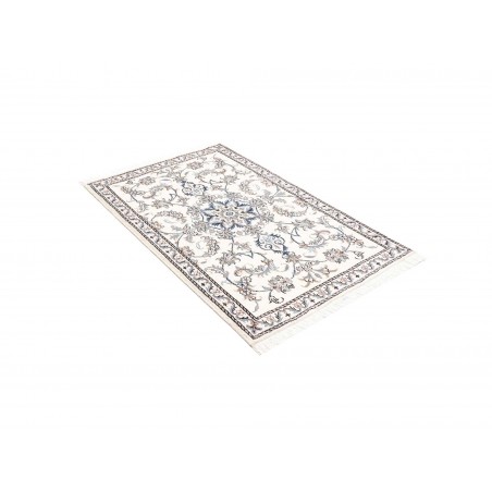 Tappeto Nain Kashmar Persia beige grigio 86x138