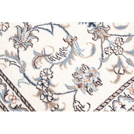 Tappeto Nain Kashmar Persia beige grigio 86x138