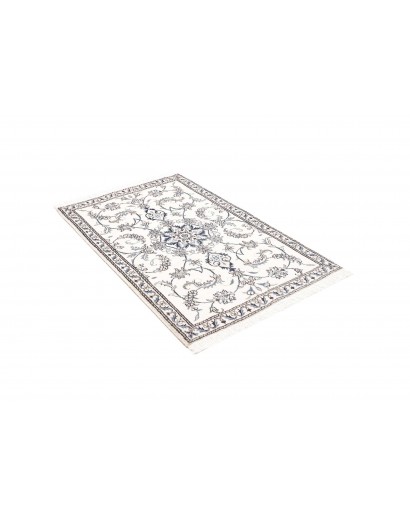 Tappeto Nain Kashmar Persia beige grigio 86x135