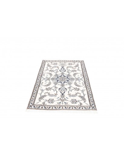 Tappeto Nain Kashmar Persia beige grigio 86x135