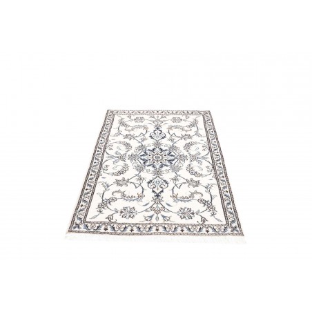 Tappeto Nain Kashmar Persia beige grigio 86x135