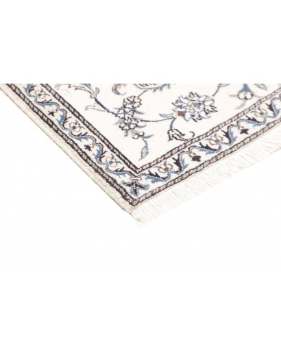 Tappeto Nain Kashmar Persia beige grigio 86x135
