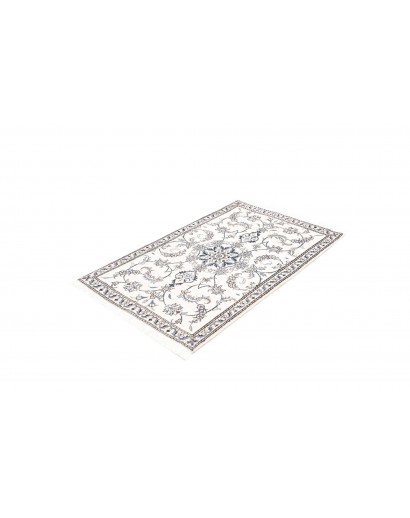 Tappeto Nain Kashmar Persia beige azzurro 88x137