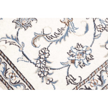 Tappeto Nain Kashmar Persia beige azzurro 88x137