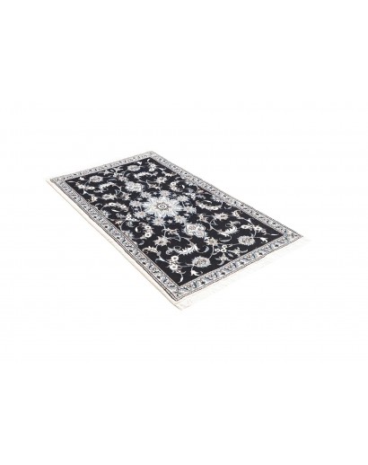Tappeto Nain Kashmar Persia grigio 87x145