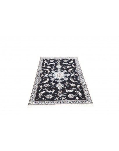 Tappeto Nain Kashmar Persia grigio 87x145