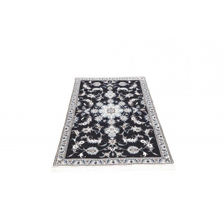 Tappeto Nain Kashmar Persia grigio 87x145