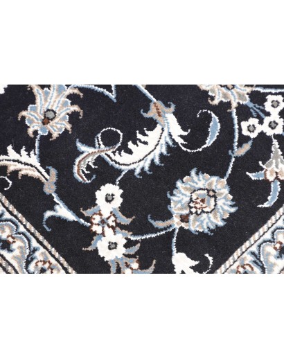 Tappeto Nain Kashmar Persia grigio 87x145
