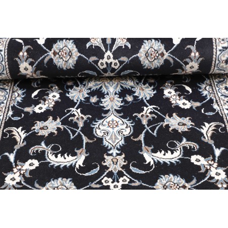 Tappeto Nain Kashmar Persia grigio 87x145