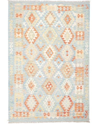 Tappeto Kilim Afghanistan bianco 174x255