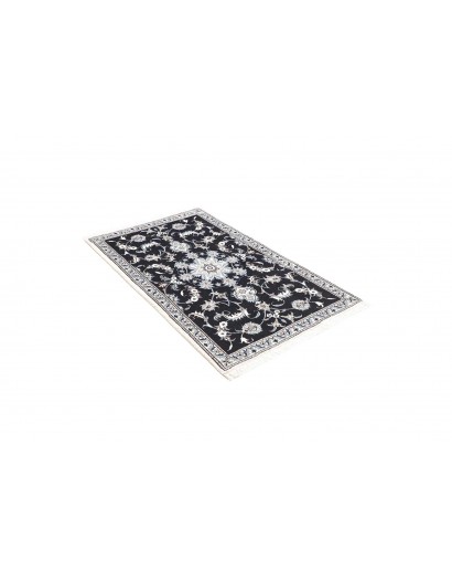 Tappeto Nain Kashmar Persia grigio 85x143