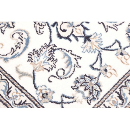 Tappeto Nain Kashmar Persia beige azzurro 70x138