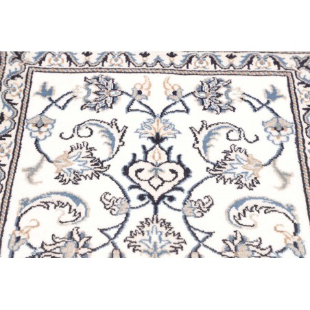 Tappeto Nain Kashmar Persia beige azzurro 70x138