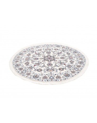 Tappeto Nain Kashmar Persia beige azzurro 138x150