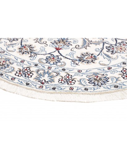 Tappeto Nain Kashmar Persia beige azzurro 138x150